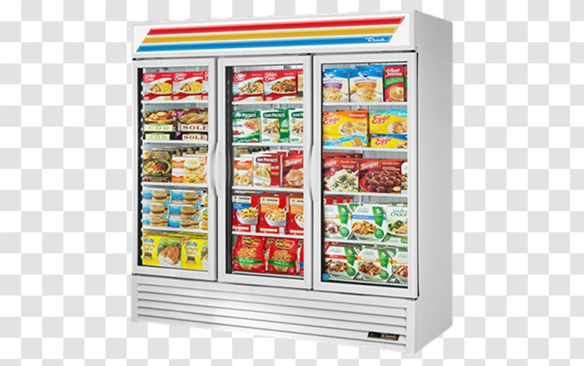 Refrigerator Window Sliding Glass Door Freezers - Cooler Transparent PNG