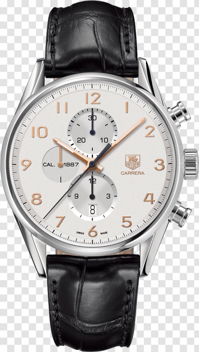 Chronograph Watch TAG Heuer Carrera Calibre 16 Day-Date Men's 1887 - Jewellery Transparent PNG