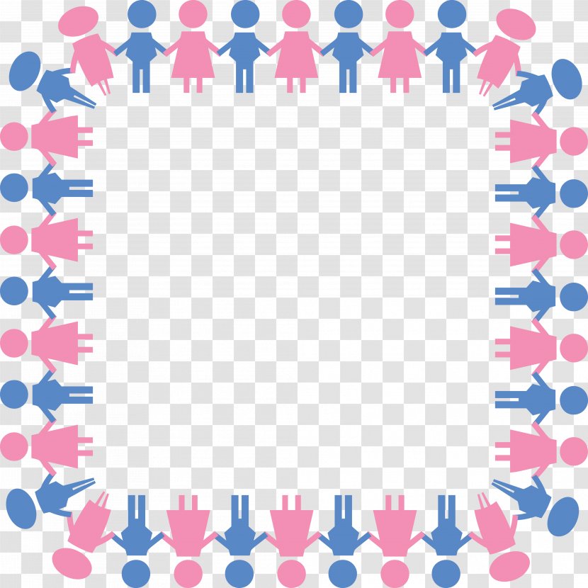 Gender Symbol Female Clip Art - Rectangle - Copyspace Transparent PNG