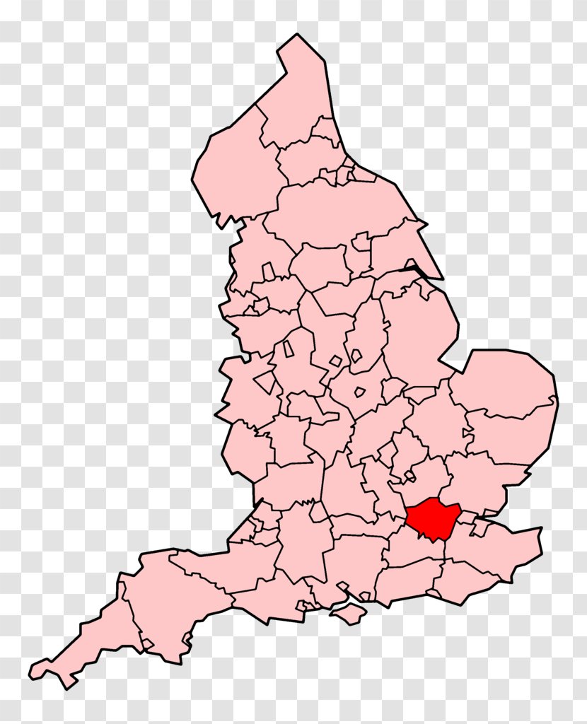 Epping Forest District Blank Map Electoral - Cartoon Transparent PNG