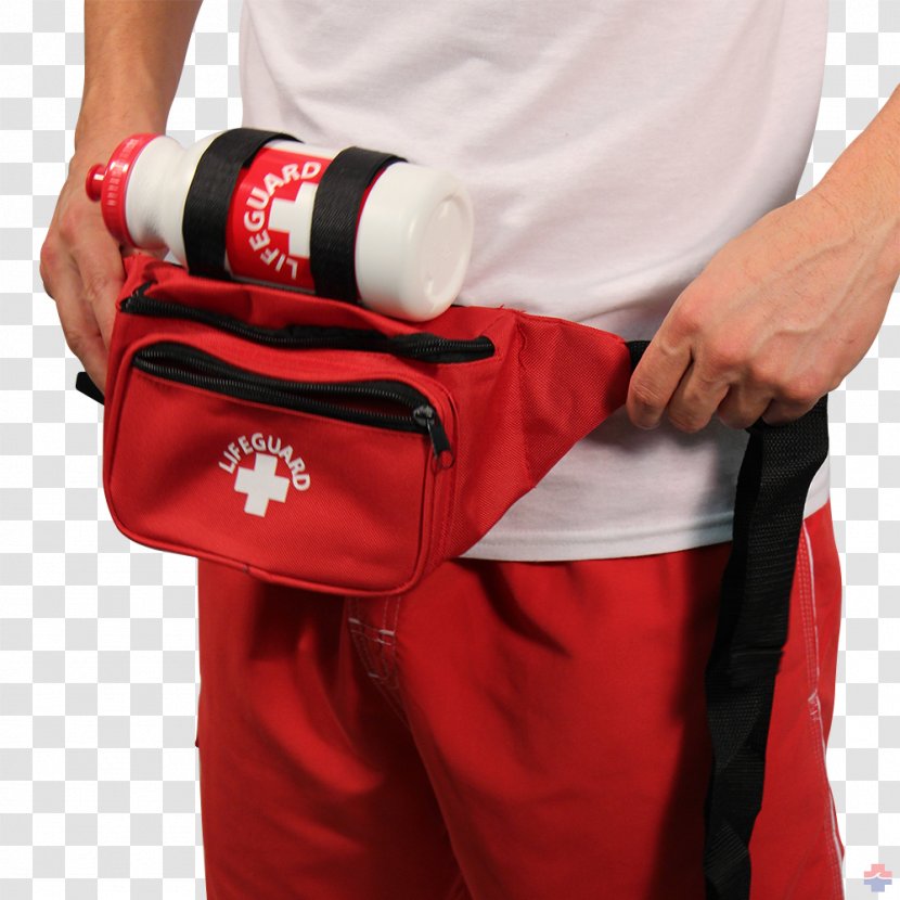 Lifeguard American Red Cross Certified First Responder Bag Water Park - Hand - Ring Transparent PNG