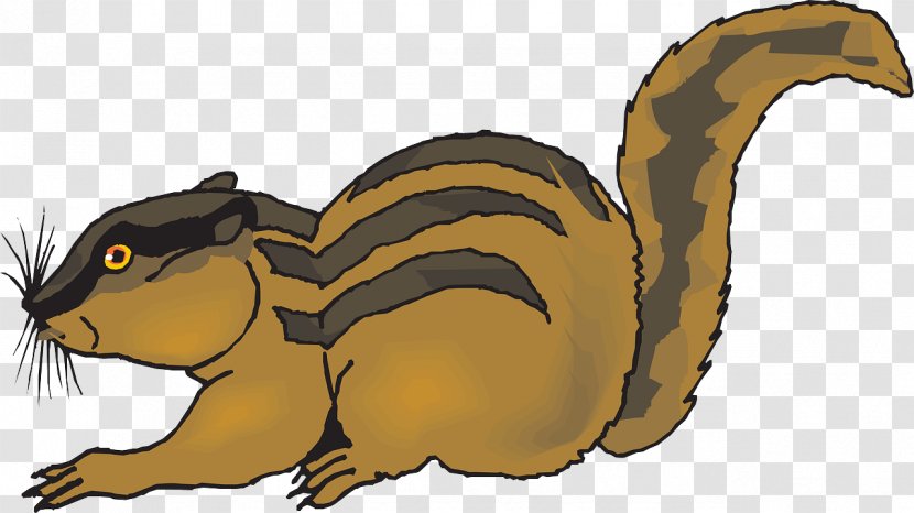 Chipmunk Squirrel Royalty-free Clip Art - Fauna - Brown Transparent PNG