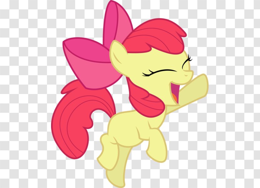 Pony Apple Bloom Applejack Fluttershy Pinkie Pie - Heart - Tree Transparent PNG