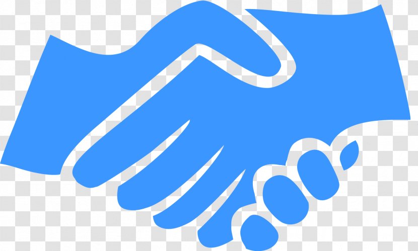 Handshake - Black And White - Area Transparent PNG