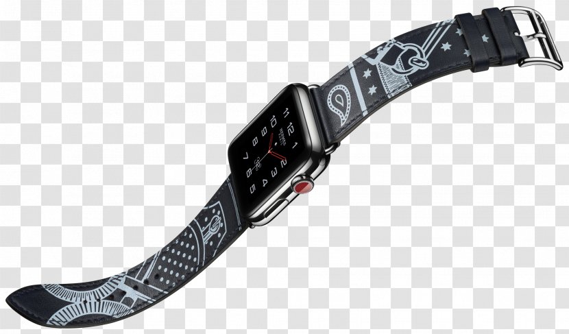 Apple Watch Series 3 Hermès Leather Calfskin Transparent PNG