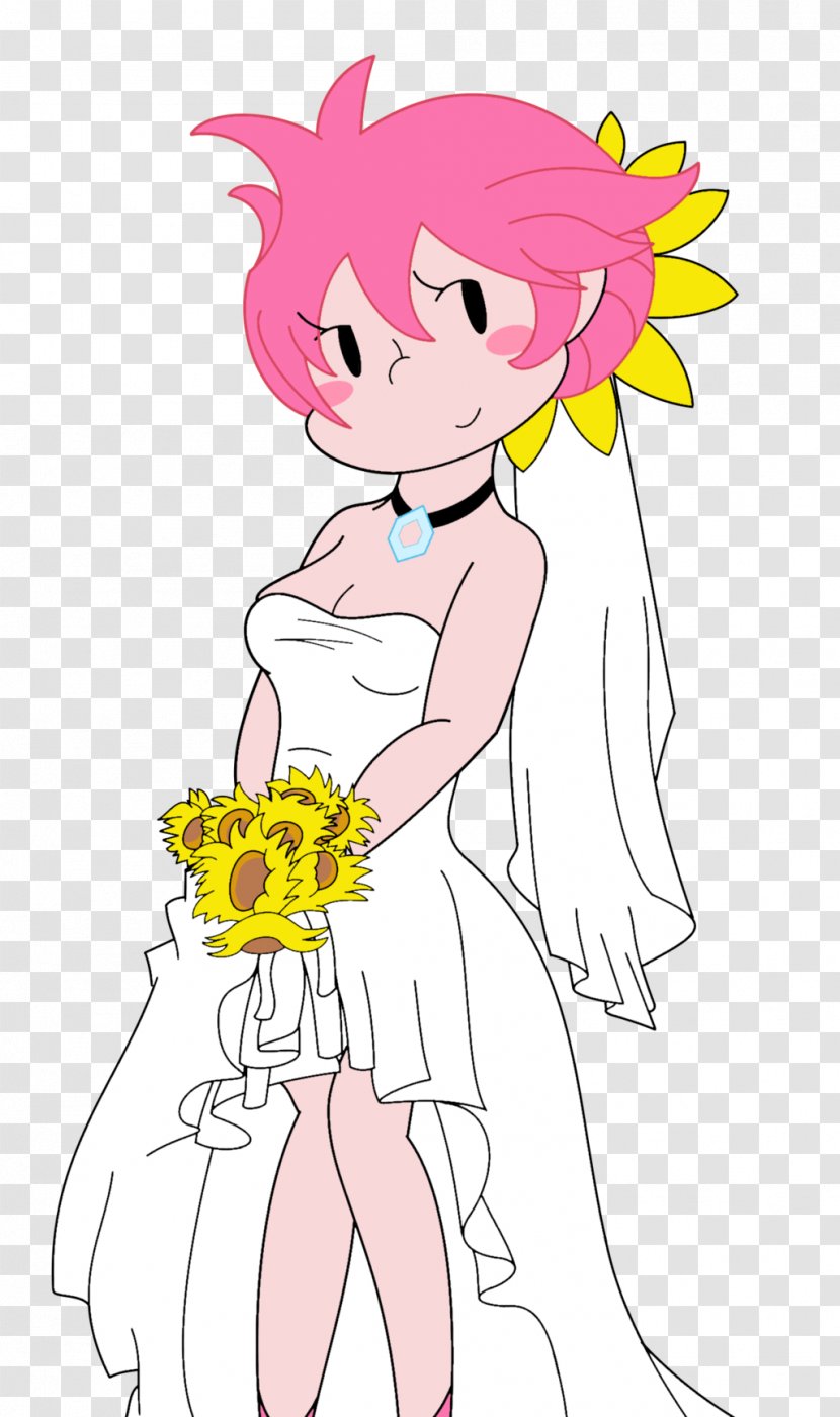Clothing Floral Design Kumatora Character Disc Jockey - Cartoon - Bride Dress Transparent PNG