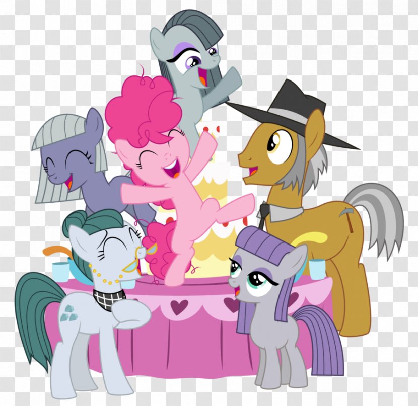 Pinkie Pie Pony Fluttershy Rarity Applejack - Mammal - My Little Transparent PNG