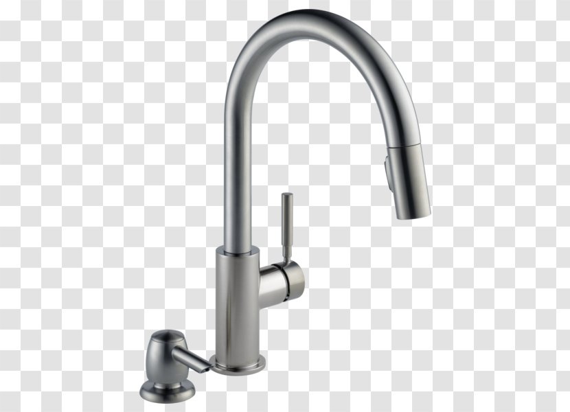 Tap Lowe's Stainless Steel Moen Kitchen - Hose Transparent PNG