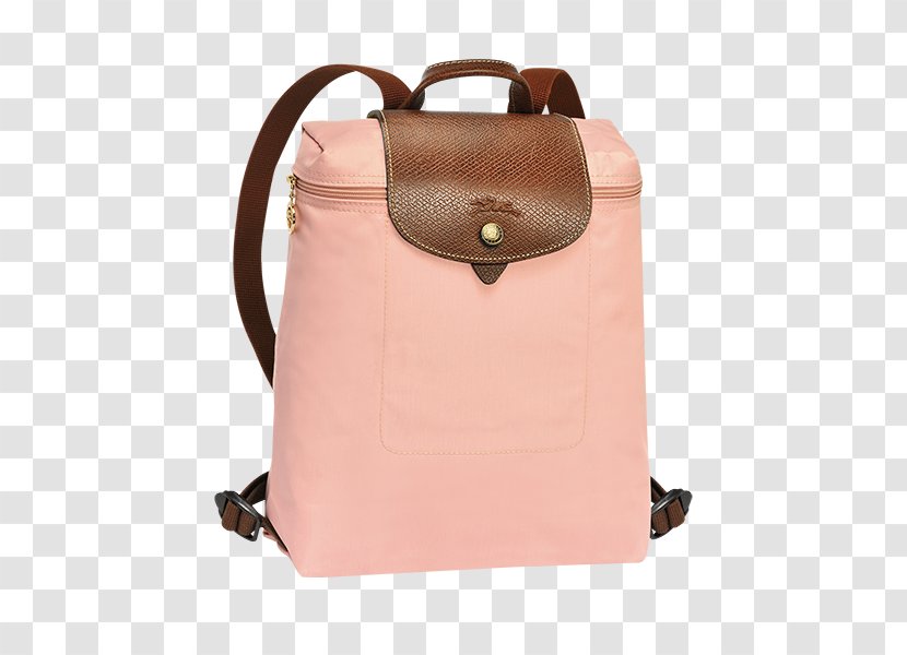 Longchamp Backpack Tote Bag Pliage - Snap Fastener Transparent PNG