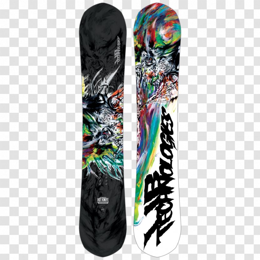 Knife Lib Technologies Snowboarding Freestyle - Skunk Transparent PNG