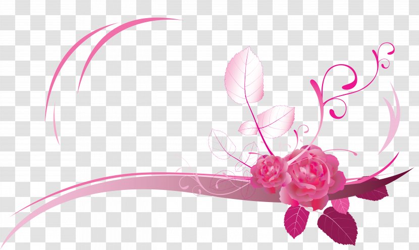 Garden Roses Pink Flower Petal - Beach Rose - Sandals Transparent PNG