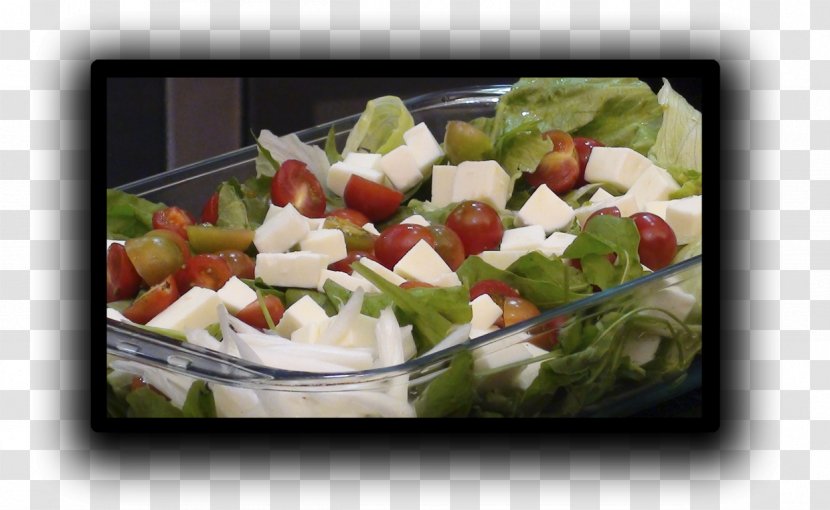 Greek Salad Vegetarian Cuisine Waldorf Leaf Vegetable - Cacao Peixe Anjo Transparent PNG