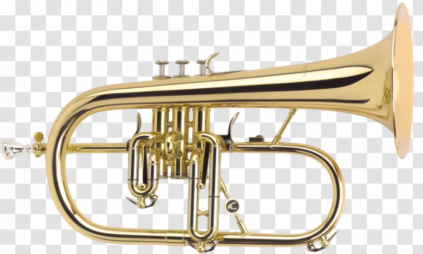 Saxhorn Cornet Flugelhorn Trumpet Soprano Saxophone - Silhouette Transparent PNG