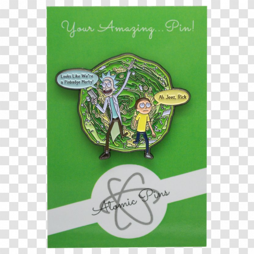 Morty Smith Rick Sanchez Lapel Pin Badges Transparent PNG