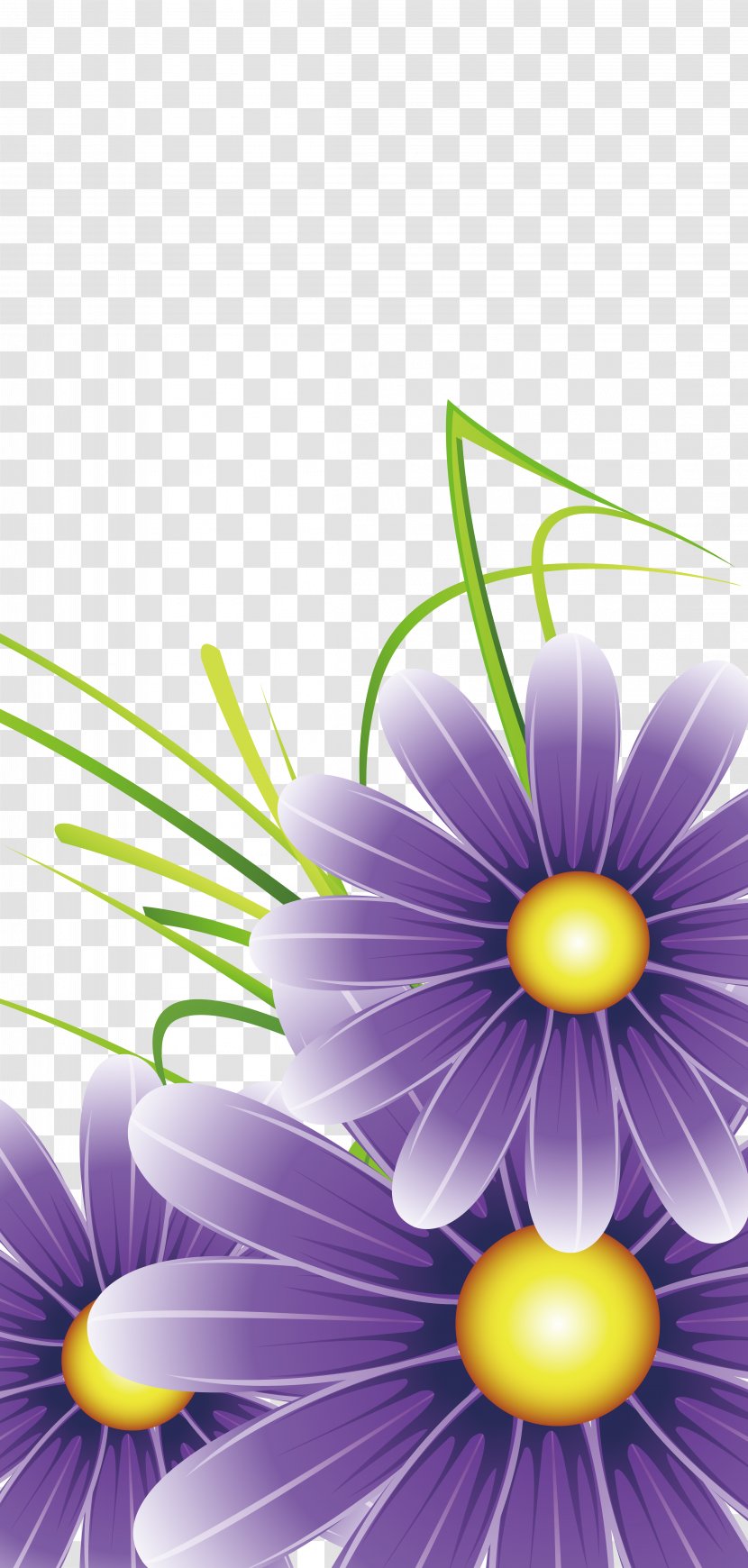 Purple Lovely Wedding - Violet - Chrysanthemums Transparent PNG