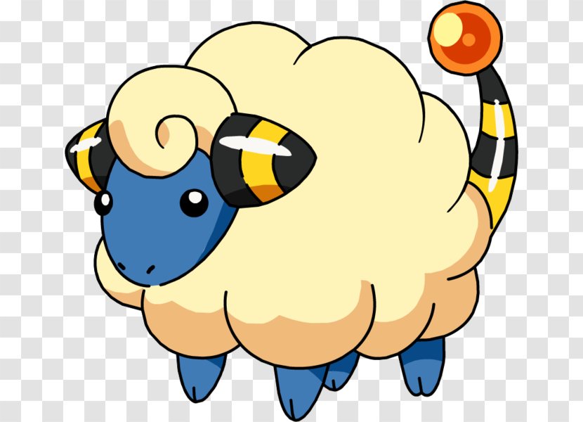 Pokémon HeartGold And SoulSilver X Y GO Diamond Pearl Mareep - Cattle Like Mammal - Pokemon Go Transparent PNG