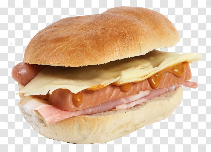 Breakfast Sandwich Bocadillo Cheeseburger Fast Food Ham And Cheese - Bacon - Hot Dog Transparent PNG
