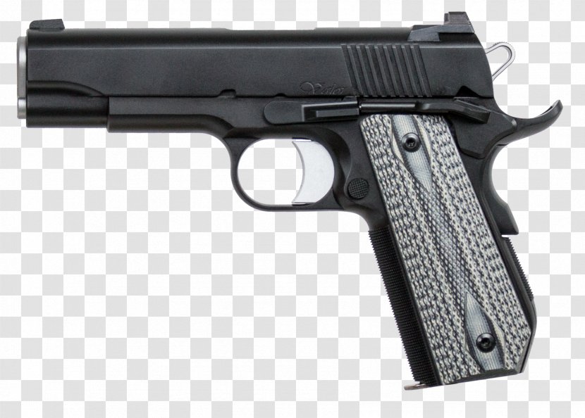 Dan Wesson Firearms .45 ACP M1911 Pistol CZ-USA - Weapon Transparent PNG