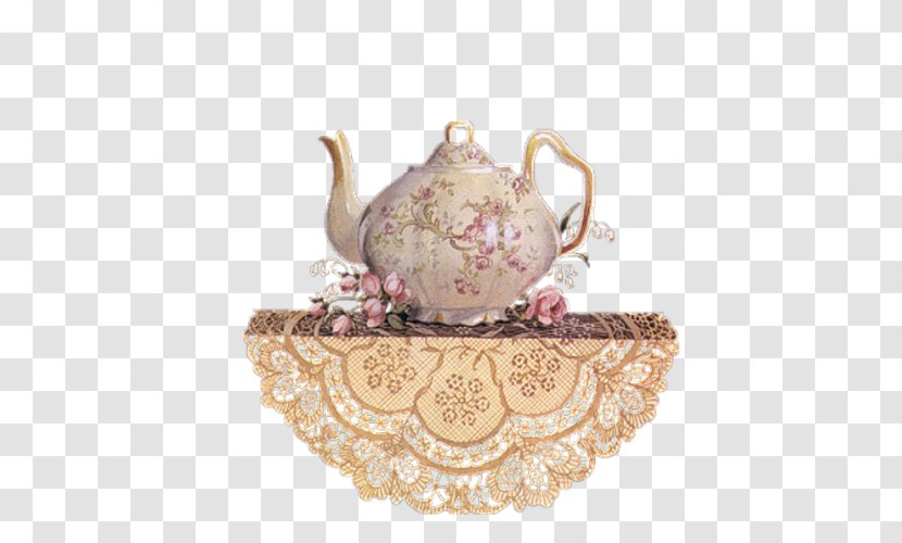 Decoupage Teapot Teacup - Tea Transparent PNG