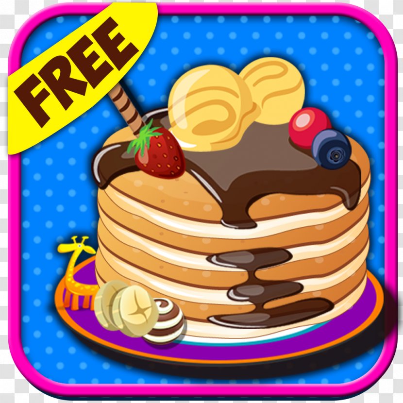 Pancakes Maker - Frozen Dessert - Cooking Games Hamburger Pizza Frosting & IcingPancakes Transparent PNG