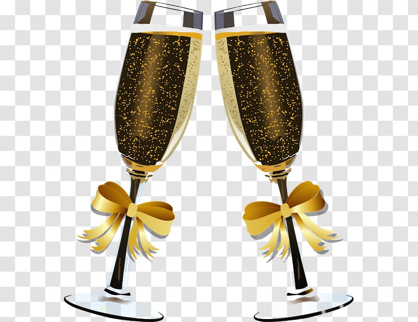 Party Silhouette - Sparkling Wine Alcoholic Beverage Transparent PNG