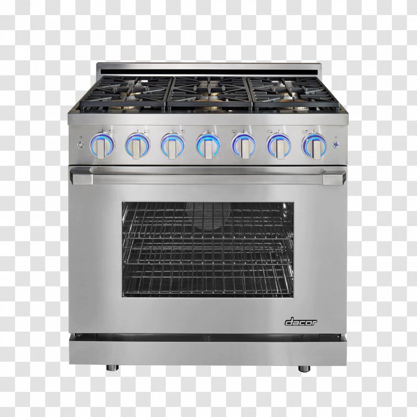 Dacor Cooking Ranges Refrigerator Home Appliance Gas Burner - Stoves Transparent PNG