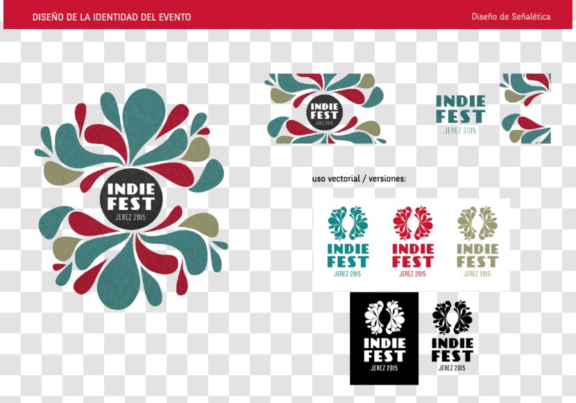 Logo Graphic Design Project Creativity - Flower - Indie Fest Transparent PNG