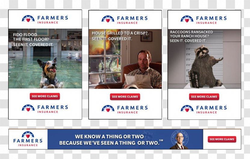 Advertising Campaign Farmers Insurance Group Claims Adjuster - Vehicle - Term Life Transparent PNG