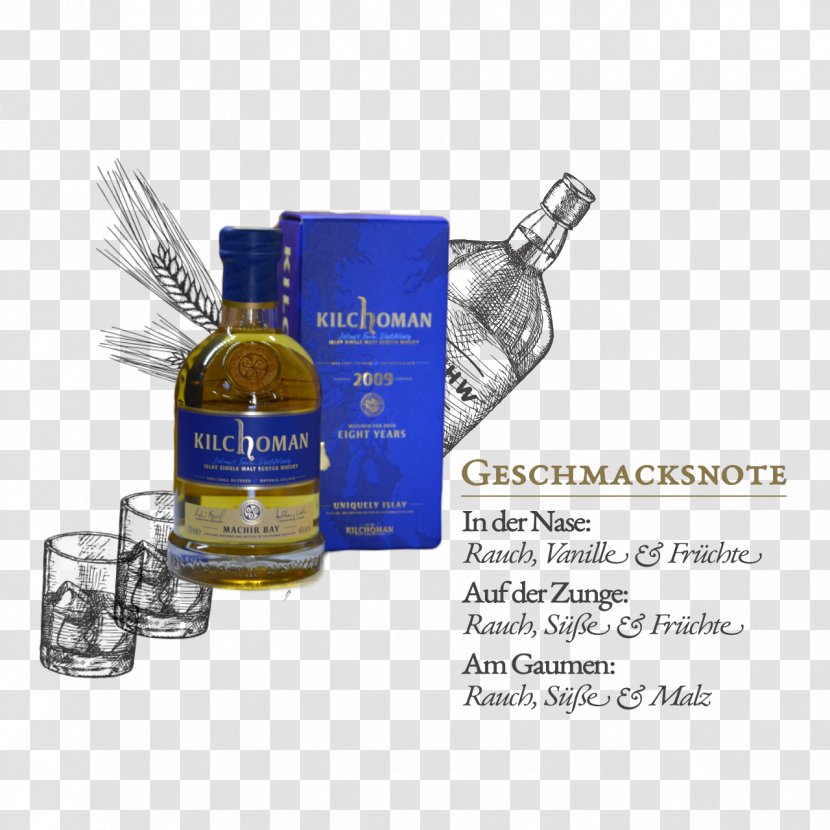 Islay Whisky Liqueur Whiskey Single Malt - Hebrides - Beer Transparent PNG