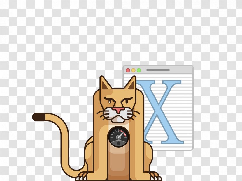 Macintosh Mac Mini MacBook Pro MacOS OS X 10.1 - Cartoon - Puma Cat Transparent PNG