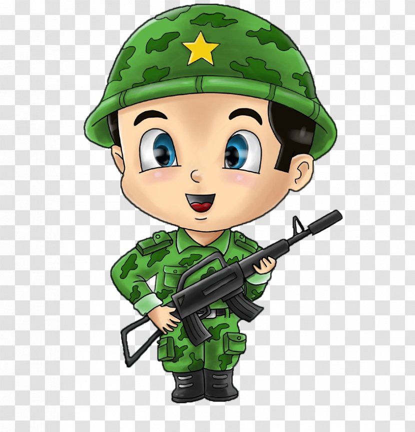 Soldier Cartoon Royalty-free Drawing - Army Men Transparent PNG