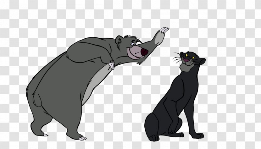 The Jungle Book Bagheera Baloo Akela Mowgli - Small To Medium Sized Cats Transparent PNG