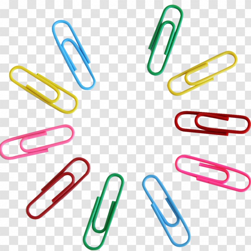 Paper Clip Adhesive Tape Binder Office Supplies - Material - Color Pin HD Clips Figure Transparent PNG