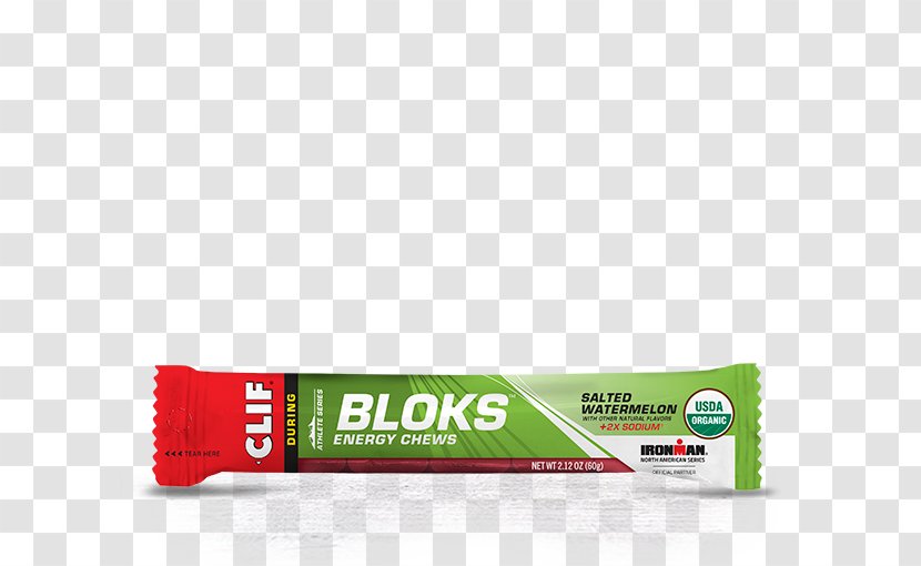 Clif Bar & Company Organic Food Shot Bloks Nutrition Energy Gel - Bars Transparent PNG