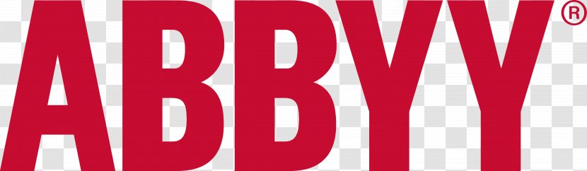 Logo ABBYY USA Software House, Inc. FineReader Font - Optical Character Recognition - Abbyy Transparent PNG