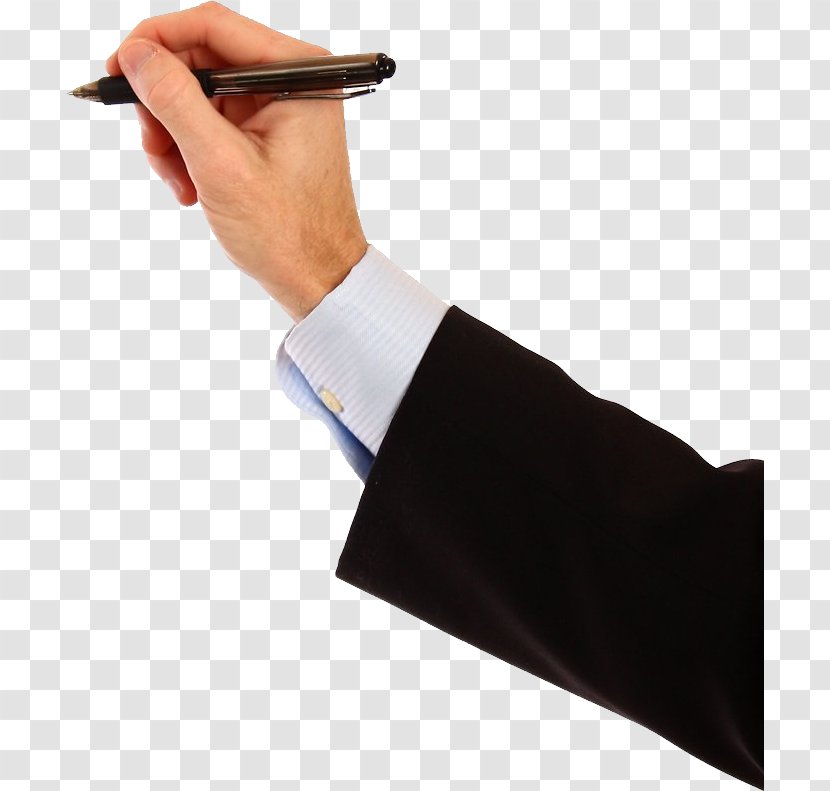 Pen In Hand Image - Writing Implement - Pencil Transparent PNG