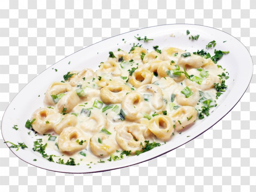 Macaroni Tortelloni Vegetarian Cuisine Recipe Manti - Dish - Minced Garlic Transparent PNG