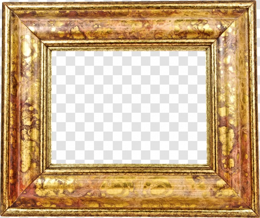 Picture Frame Creativity - Symmetry - Creative Golden Transparent PNG