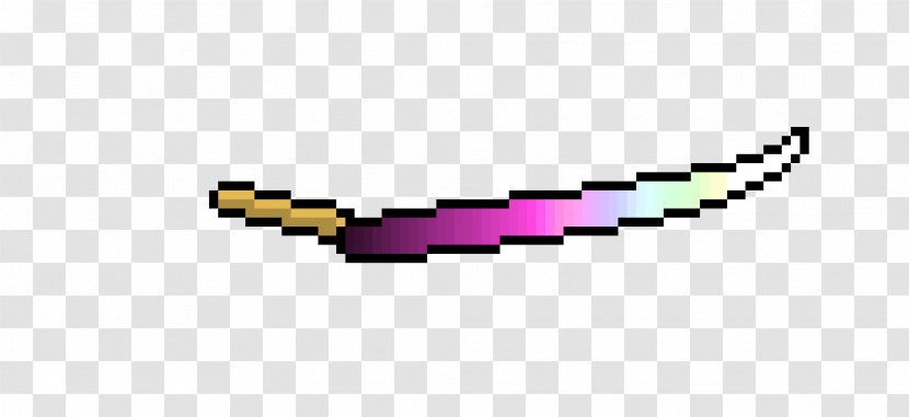 Yellow Purple Magenta Violet - Pixel Art Transparent PNG