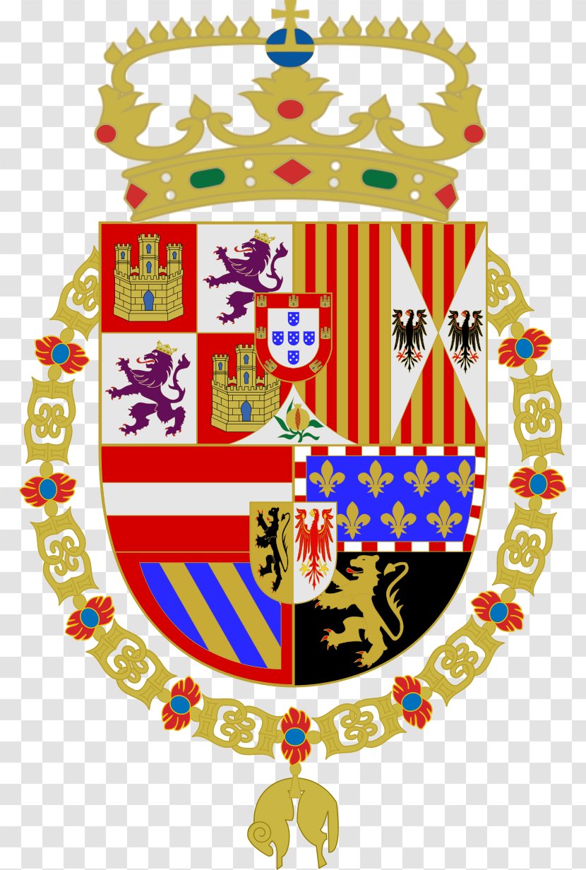 Coat Of Arms Spain Escutcheon Crest - Escudo De Granada Transparent PNG