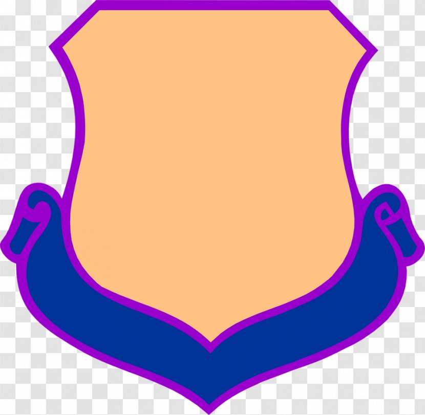 Coat Of Arms Crest Shield Clip Art - Blank Vector Transparent PNG