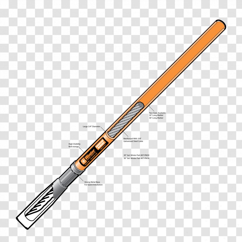 Rollerball Pen Pencil Eraser Maped Metal - Baseball Equipment - Marker Transparent PNG