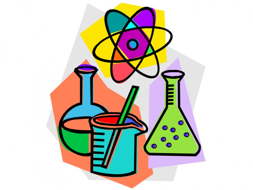 Chemistry Science Clip Art - Chemical Reaction - Pic Transparent PNG