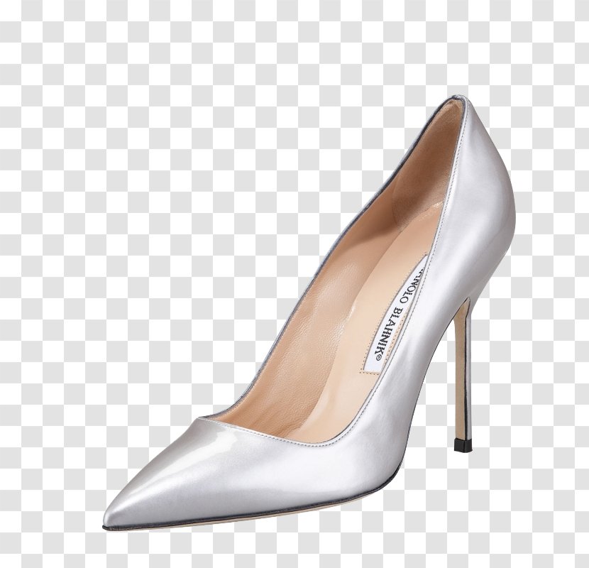 Court Shoe High-heeled Footwear Patent Leather Silver - Frame - Shoes Manolo Fine With Brand Transparent PNG