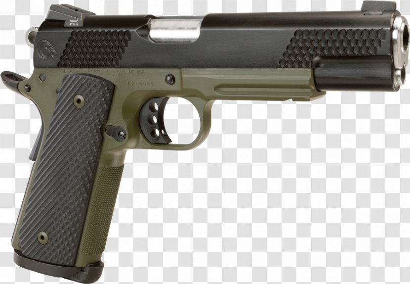 Springfield Armory, Inc. M1911 Pistol .45 ACP - 45 Acp - Handgun Transparent PNG