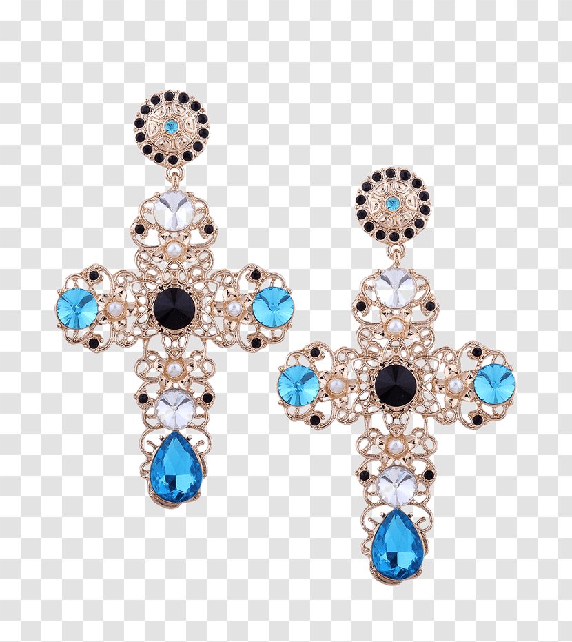 Earring Кафф Turquoise Blue Jewellery - Body Jewelry Transparent PNG