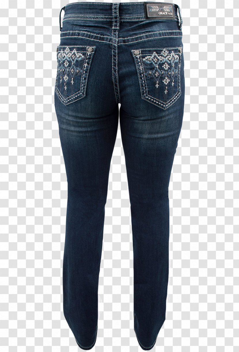 Jeans Denim Slim-fit Pants Pocket Hugo Boss - Watercolor Transparent PNG