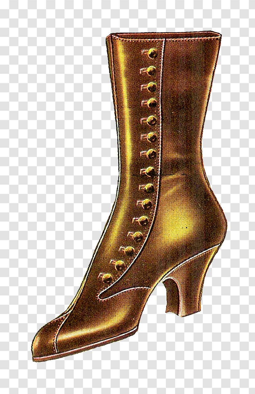 Cowboy Boot Shoe Fashion Clip Art - Kneehigh - Women's Boots Cliparts Transparent PNG