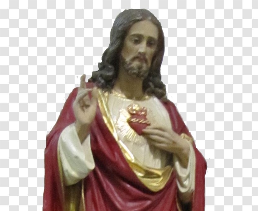 Jesus Religion Prayer Sacred Heart - Figurine Transparent PNG