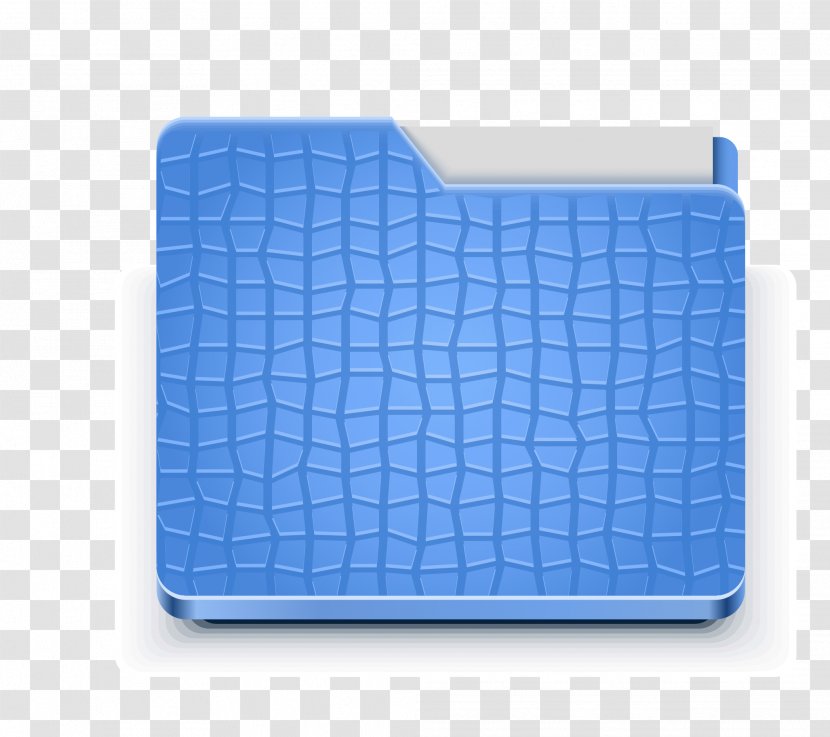 Directory Vecteur Computer File - Blue - Folder Transparent PNG